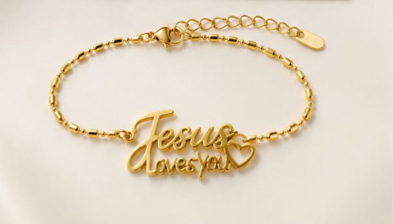 Jesus Loves You Schmuckset