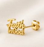 Faith in God Ohrringe