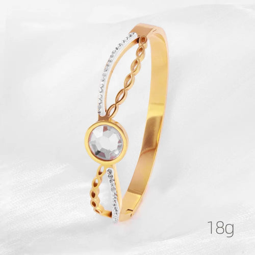 Crystella Gold Armband