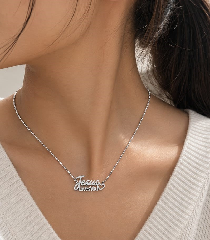 Jesus Loves You Schmuckset