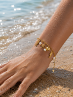 Ocea pearl Charm Armband