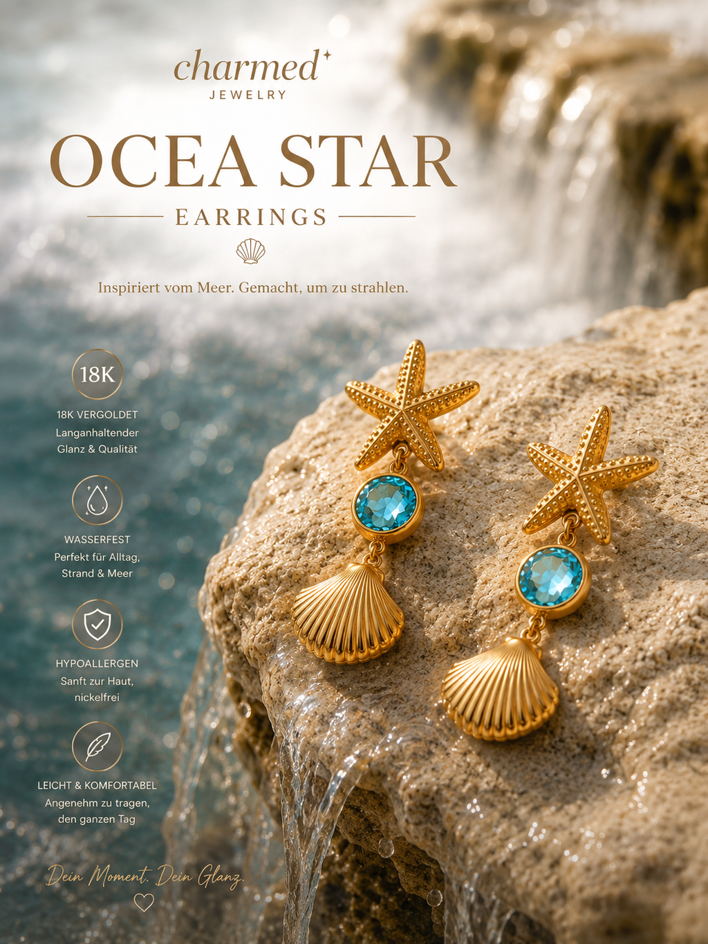 OCEA STAR Ohrringe