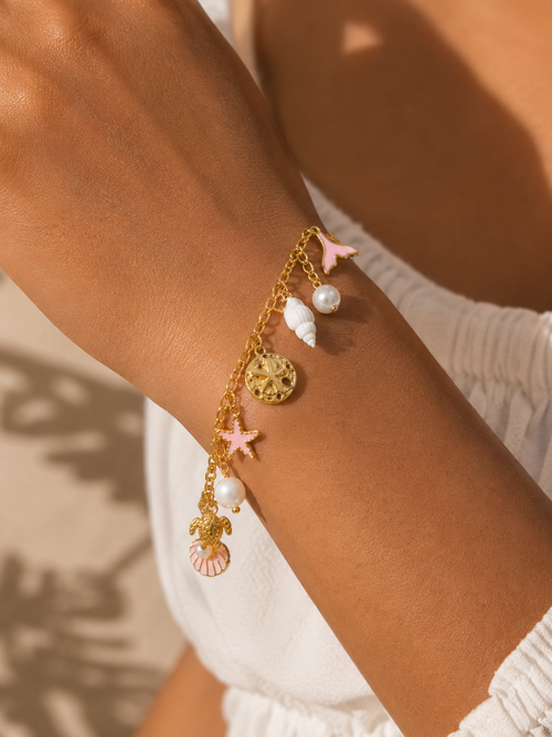 Beach Charm Armband