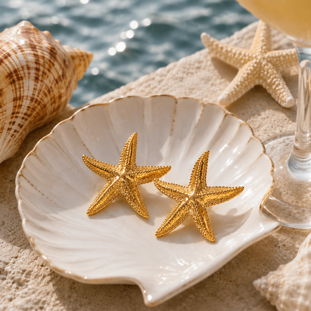 Sea Star Ohrringe