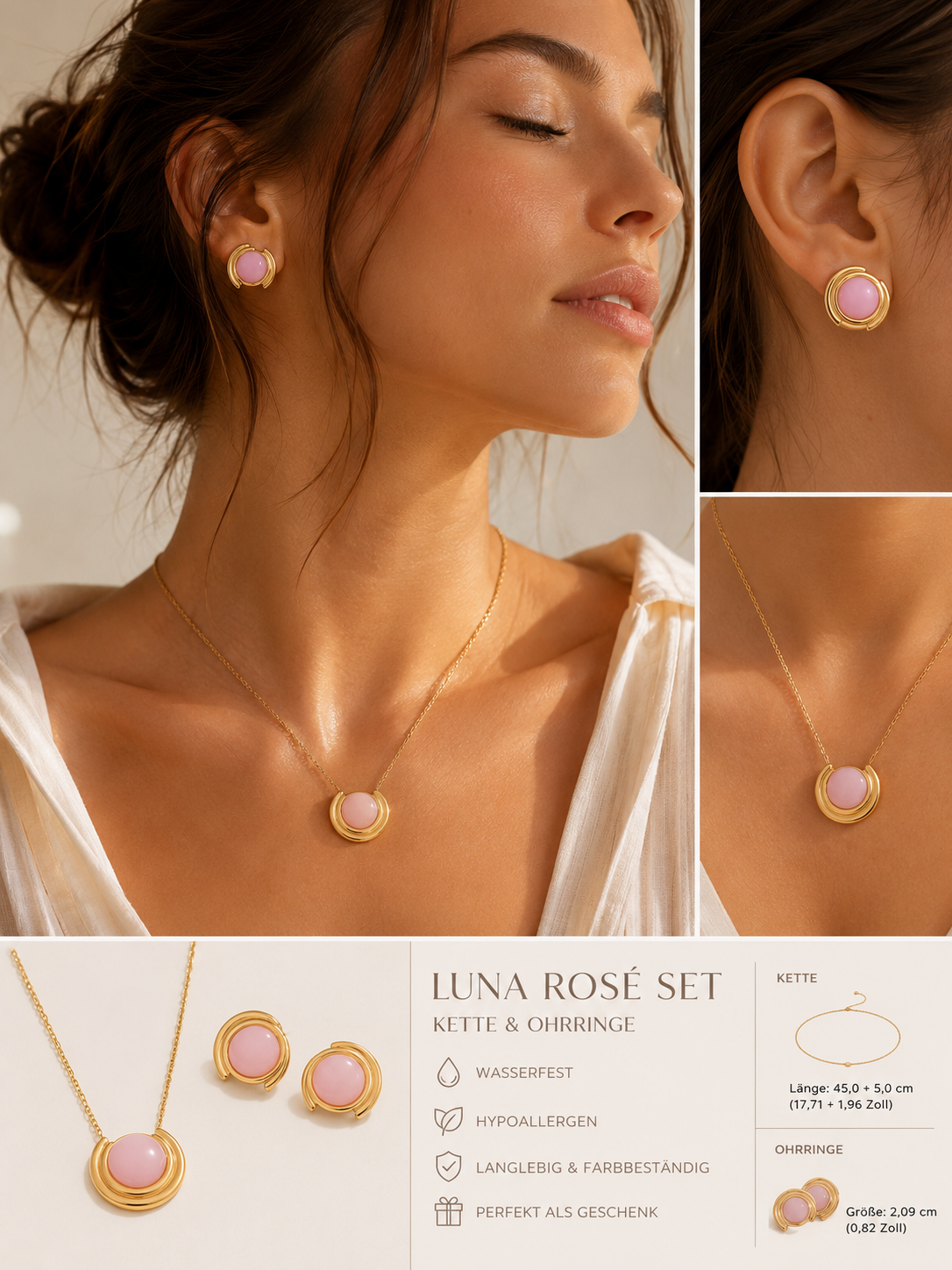 Luna Rosé set