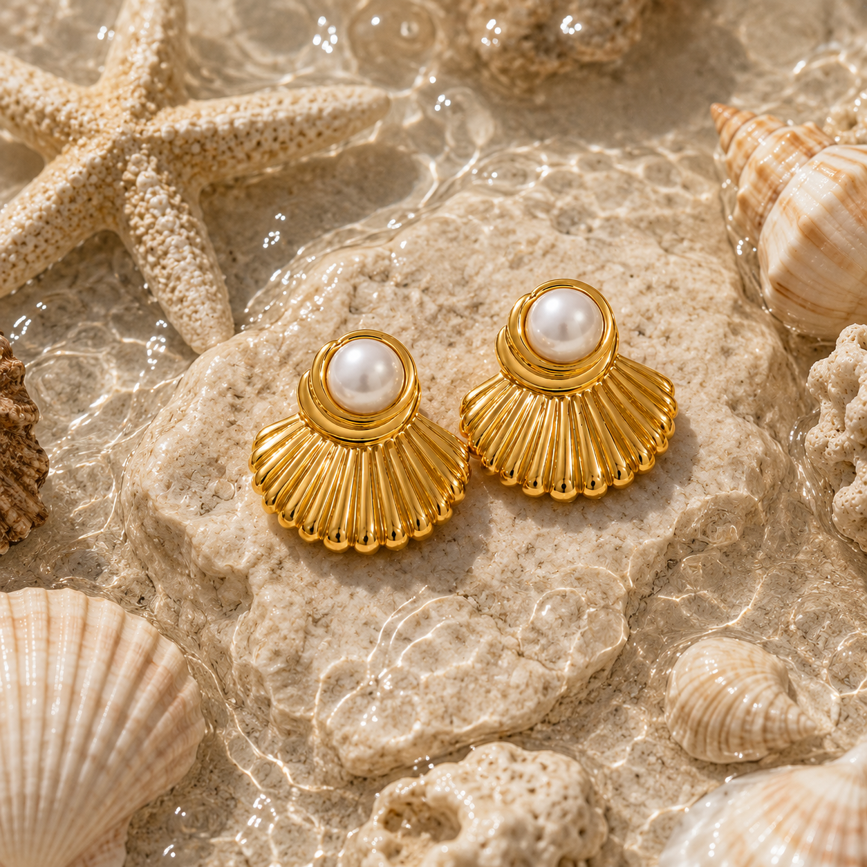 SEA SHELL Ohrringe